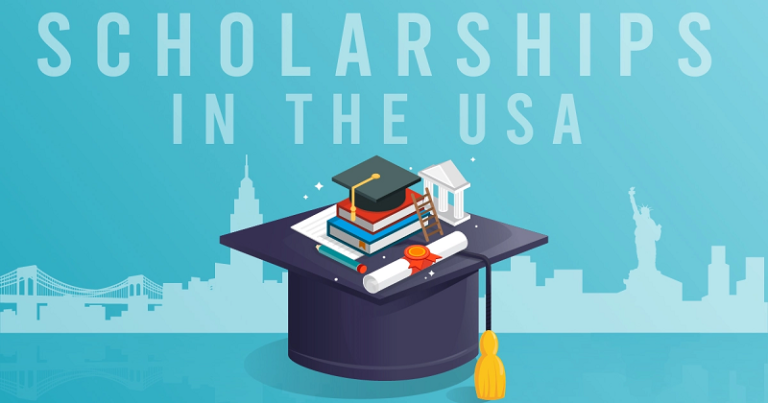 How to get scholarship for MS in USA.